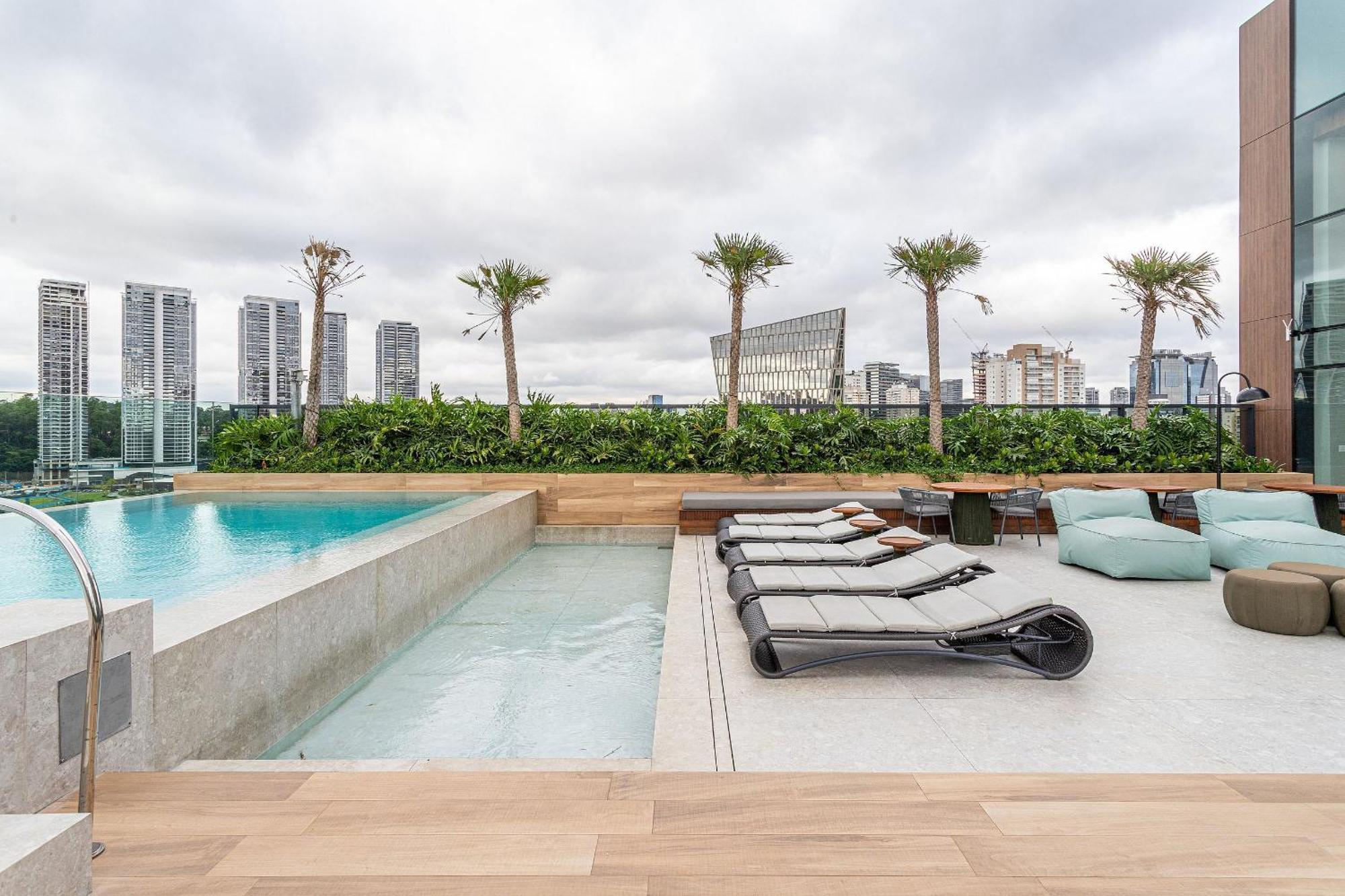 Apartamento Residencial Alto Padrao Proximo A Business Center Na Nacoes Unidas - Avnu *