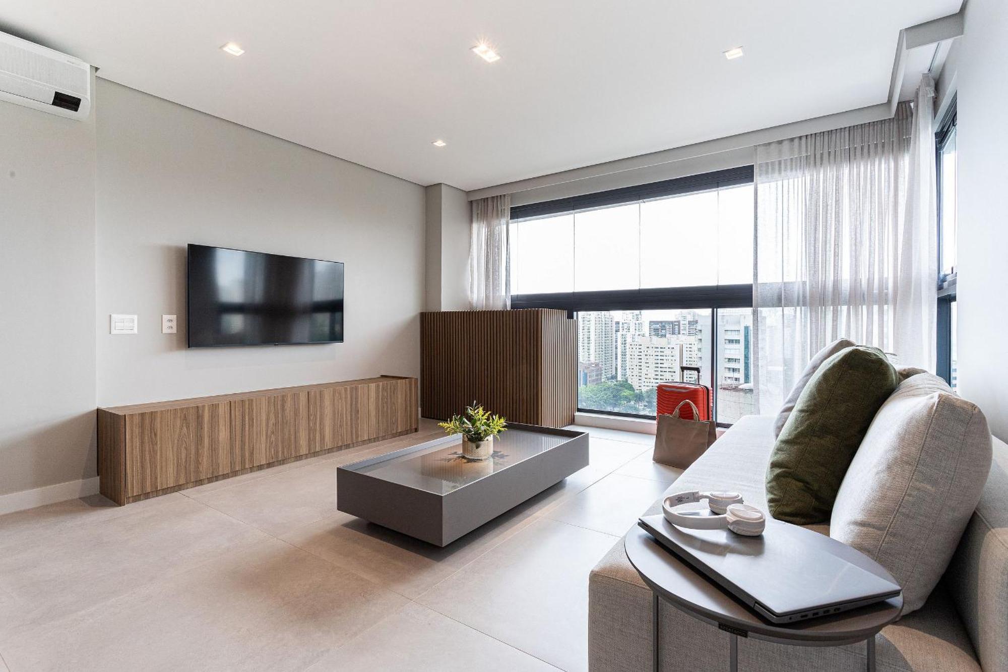 Apartamento Residencial Alto Padrao Proximo A Business Center Na Nacoes Unidas - Avnu São Paulo