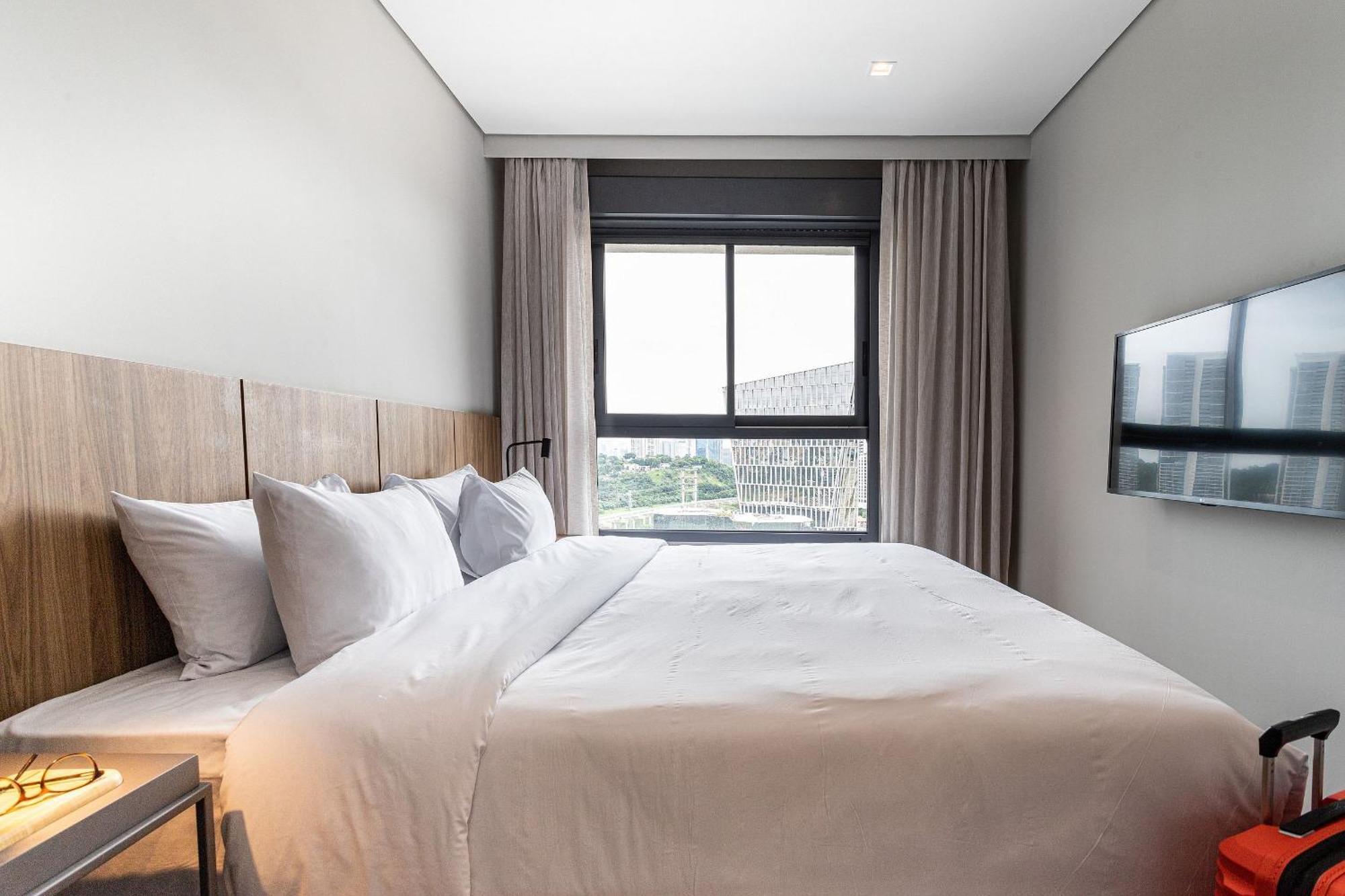 Apartamento Residencial Alto Padrao Proximo A Business Center Na Nacoes Unidas - Avnu